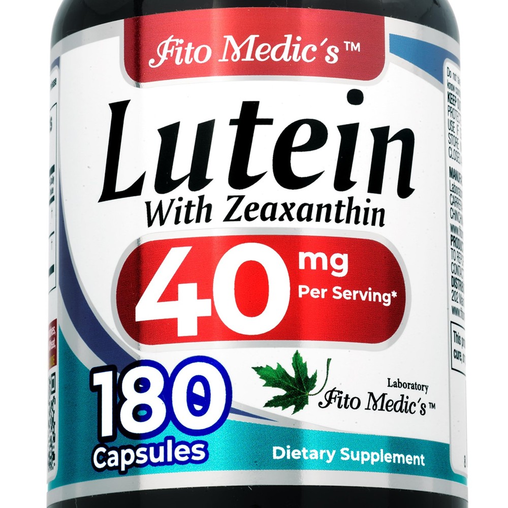 FITO MEDIC’S Lab Lutein Supplement with Zeaxanthin Botanical Formula (180 Caps)