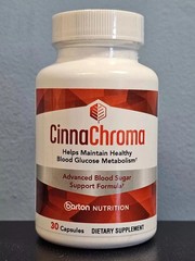 3Pack Barton Nutrition CinnaChroma Advanced Blood Sugar Support 30 Caps NEW