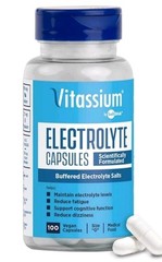 Vitassium Electrolyte Capsules 100 Ct. POTS and High Sodium Diets, Exp 3/27