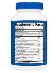 Testosterone Booster Supplement – 1800mg Complex, 30 Servings of 90 Capsules