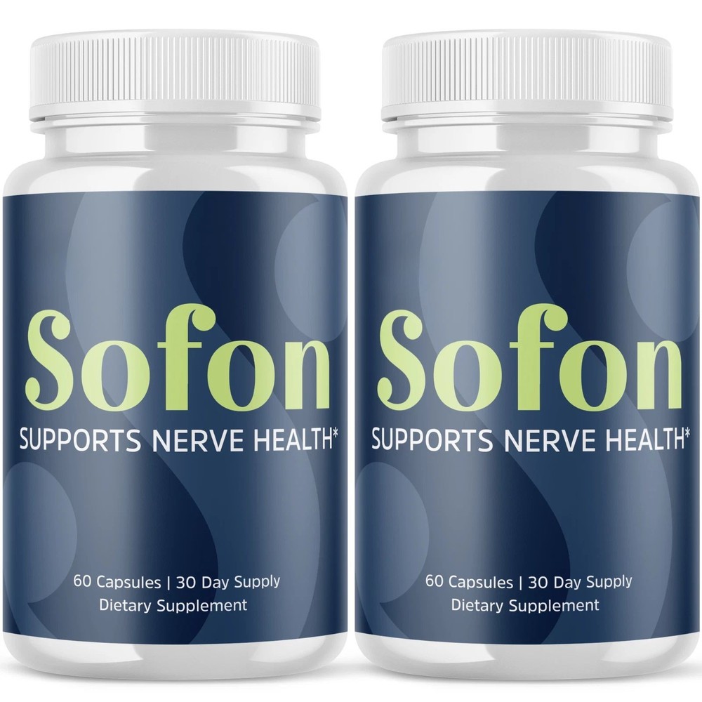 (2 Pack) Sofon Nerve Advanced Nerve Support Strength Formula SofonNerve 120 Caps