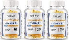 Benfotiamine Vitamin B1 300mg USA Gluten Free and Non-GMO 240 Softgels USA MADE