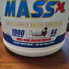 2 Pack, 6lb. Mass Gainer Protein Powder NEW Cookies & Cream Flavor (12lbs Total)