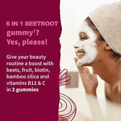 Beets Soft Chews Gummies with Beetroot & Magnesium – Circulation Support