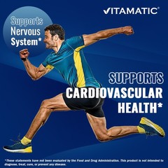 Vitamatic Taurine 2000mg Vegetarian Tablets, 180 Count, Non-GMO, Gluten Free