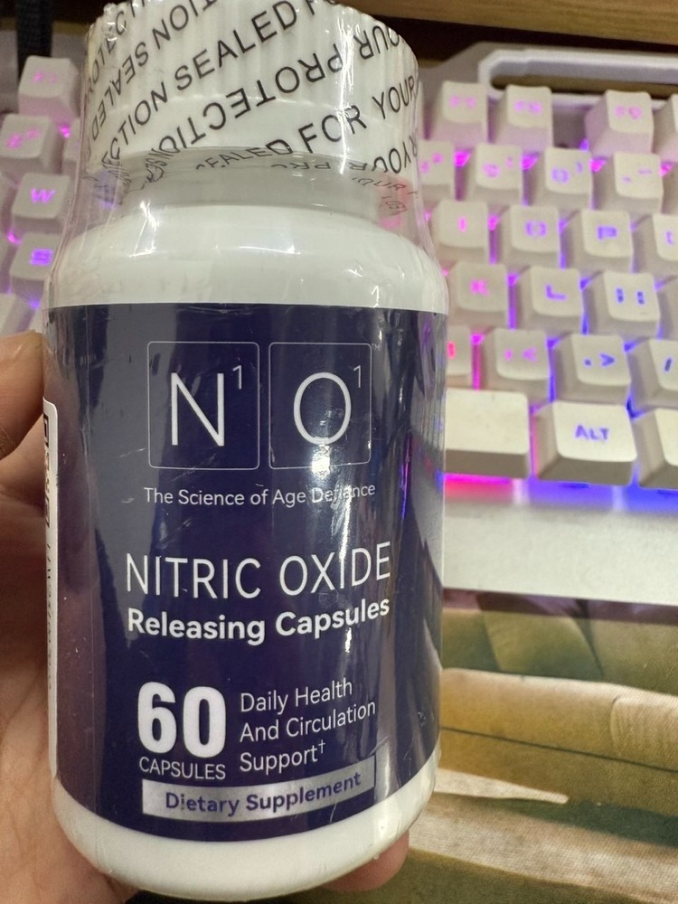 N1O1 Nitric Oxide Capsules – 60 PC Supplement For Heart Health, Circulation NEW