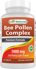 Bee Pollen Complex 1000 Mg 120 Tablets