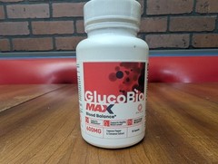 GlucoBio MAX 600mg Blood Balance 30 Capsules EXP 01/2026 Supports Metabolism