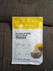 Kate Naturals Sunflower Lecithin Powder for Baking Bread Gummies Cooking 4oz …