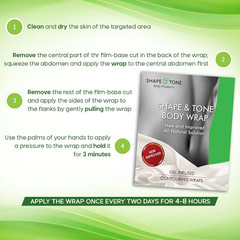 Contouring Moisturizing Body Wrap. New Improved All Natural Cellulite Solution (
