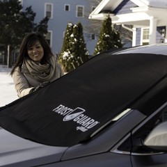 Automotive Winter Windshield Cover Standard Size for Cars , Black