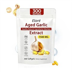 Aged Garlic Extract Supplements Original Formula Heart Health 7500mg 300Capsules