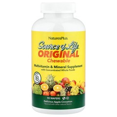 2 X NaturesPlus, Source of Life�, Original Chewable Multivitamin & Mineral Supp