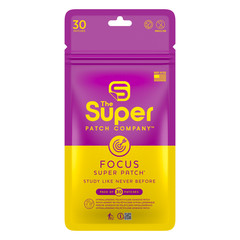 Super Patch FOCUS 7-Pack Trial Size Concentration Patch Drug-Free No Stimulants