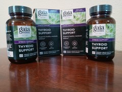 2X Gaia Herbs Thyroid Support Supplement Vegan Liquid Capsules EXP 2/27 or 2/28