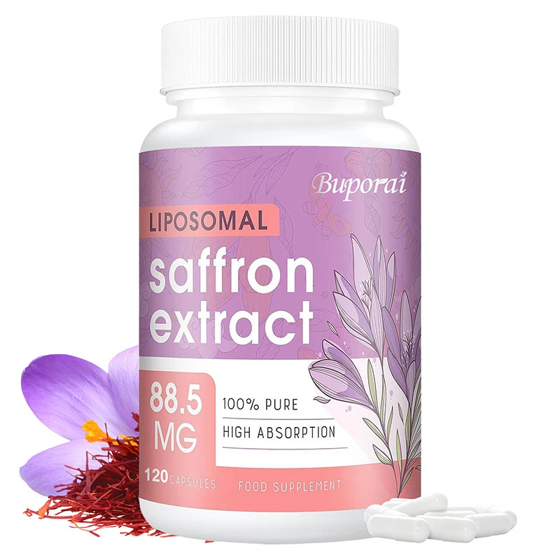Saffron Extract 88.5MG 120pcs,For Mood,Maintain Eye Health,Enhance Concentration