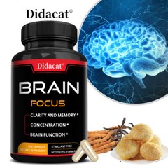 Brain Health Capsules,Brain Health,Improves Memory, Focus And Cognitive Function