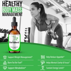 Barislend Drops Liquid Supplement, Max Strength, Barislend Supplement (3 pack)