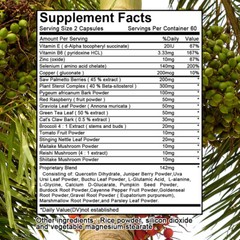 Prostate Healthy Supplement With 33 Active Ingredients Better Prostate + Bladder