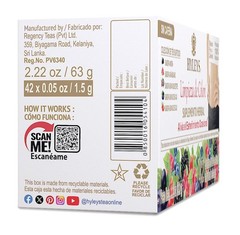 Hyleys Colon Cleanse Tea Assorted Flavors – 42 Bags 42 Count (Pack of 1)