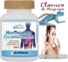 Best Naturals Magnesium Chloride 2000 140 CAPSULES *Nervous System Support*