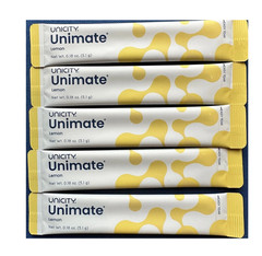 Unicity Unimate Natural Lemon or Balance Organe, 5/10/15/30 Packs, Exp 2027