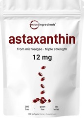 2x Astaxanthin 120 Softgels 12mg – Supports Eye Wellness and Joint Wellness