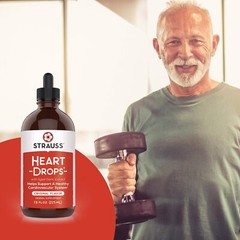 Heartdrops Herbal Heart Supplements w/ European Mistletoe and Extracts of Aged G