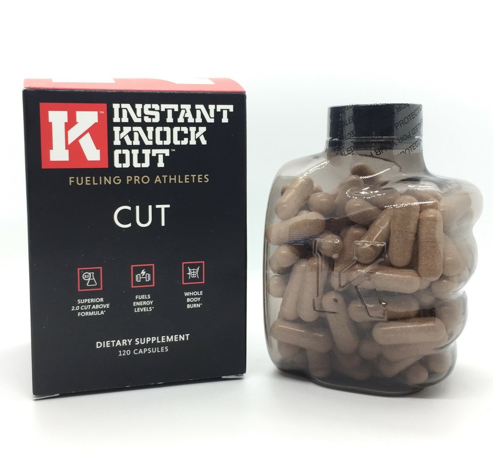 Instant Knockout Cut Weight Loss Supplement 120 Capsules Dietary Supplement NEW
