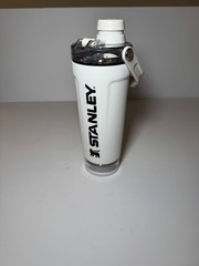 Stanley Protein Vitalize Shaker Bottle White Flip Top Insulated Tumbler Gym