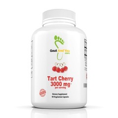 Tart Cherry Extract | 3000 mg Per Serving | 90 Count (Pack of 1)