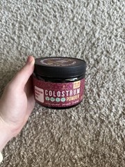 NEW INSTASKINCARE 100% COLOSTRUM Powder 60 Servings USA Made Non-GMO