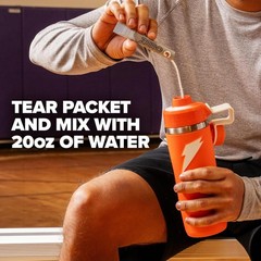 Gatorade Zero Sugar Electrolyte Powder Drink Mix Strawberry Ice 96