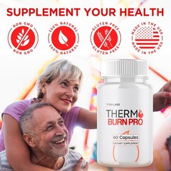 (1 Pack) Thermo Burn Pro Advanced Energy & Fitness Supplement ThermoBurnPro 60ct