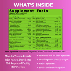 Multivitamin for Women – Highest Potency Complete Daily Multimineral Supplement