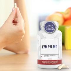 Lymph MD Botanicals. Lymphatic System Supplement with 9 – Men and Women – 60 cap
