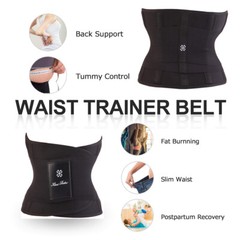 Women Sport Waist Trainer Weight Loss Men Sweat Thermo Wrap Body Shaper Belt Gym
