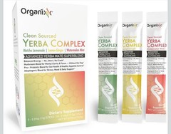 NEW Organixx Clean Sourced Yerba Complex 3 Flavor Pack of 15 EXP 12/2027