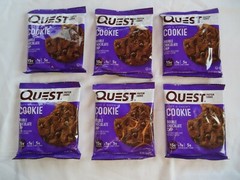 (6) Quest Soft & Chewy Cookie Double Chocolate Chip 2.08 Oz Each *D