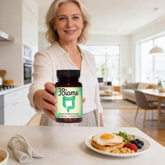 3Biome Natural Probiotic Dietary Supplement Non-GMO & Gluten Free, 30 Vegan Caps