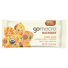 Gomacro Sunflower Butter & Chocolate Bar 2.3 oz (Pack Of 12)
