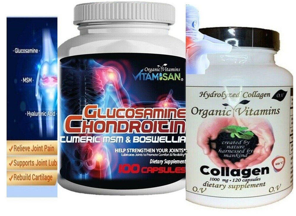 joint support Collagen Glucosamine Chondroitin hyaluronic acid MSM