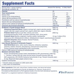 Flip My Life FLIP 6 Gut Health Powder Lemon Berry Complete Gut Support 30 Srv