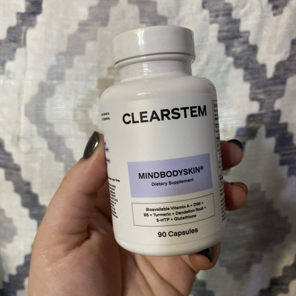 Clearstem Mind•Body•SkinVitamin Dietary Supplement 90 Capsules/30-Day Supply