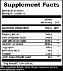 NEW BURN PM Sculptnation Burn Fat While you Sleep!!! Thermogenic (Pack of 2), FS
