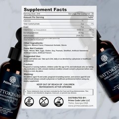 Liquid Vitamin B1 Drops with Vitamin B3 B6&B12,Liquid Vitamin A Supplement for W