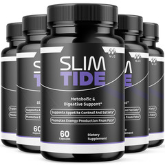 (5 Pack) Slimtide Advanced Weight Management Health Formula Slim Tide 300 Caps
