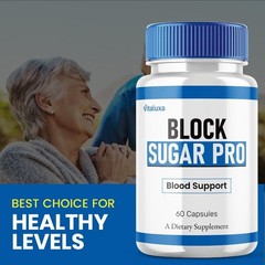 (2 Pack) Block Sugar Pro Capsules, Advanced Blood Support Formula (120 Capsules)