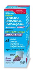 Children’s Oral Solution, Grape Flavor, Non-Drowsy 24h Relief of Sneezing,