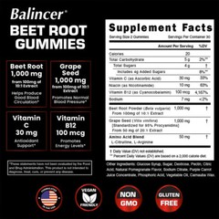 Organic Gummy Beet Root Nitric Oxide,Heart Health,Sports and Fitness Performance